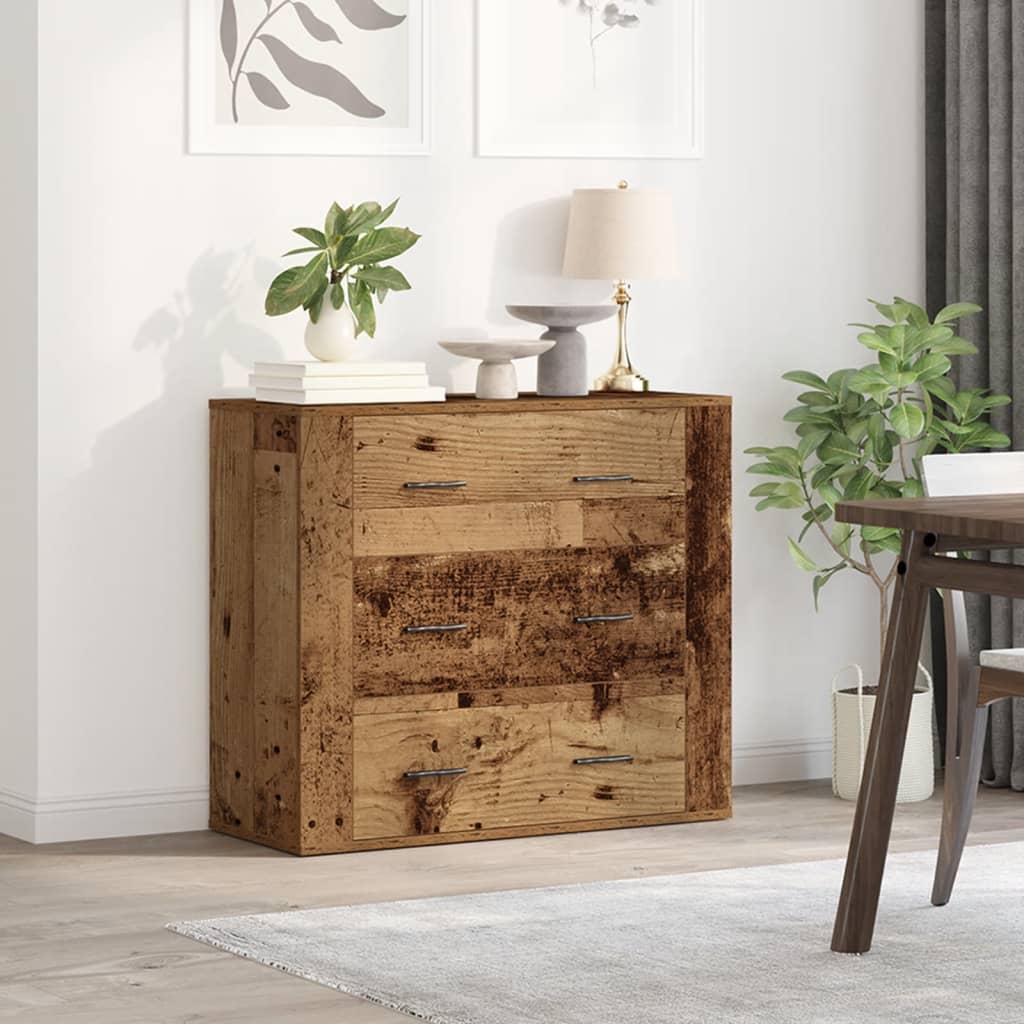 Sideboard Altholz-Optik 80x33x70 cm Holzwerkstoff