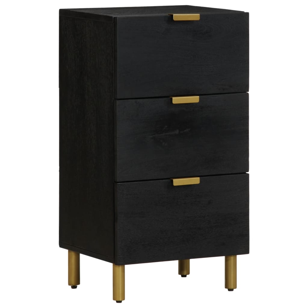 Sideboard Schwarz 40x33x75 cm