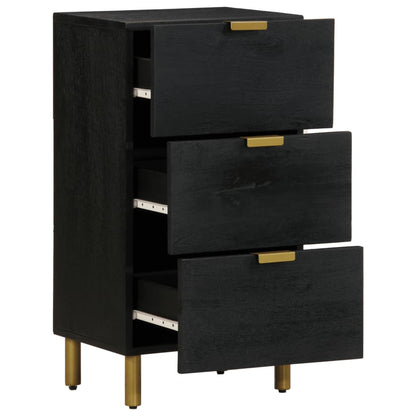 Sideboard Schwarz 40x33x75 cm