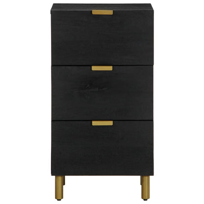 Sideboard Schwarz 40x33x75 cm