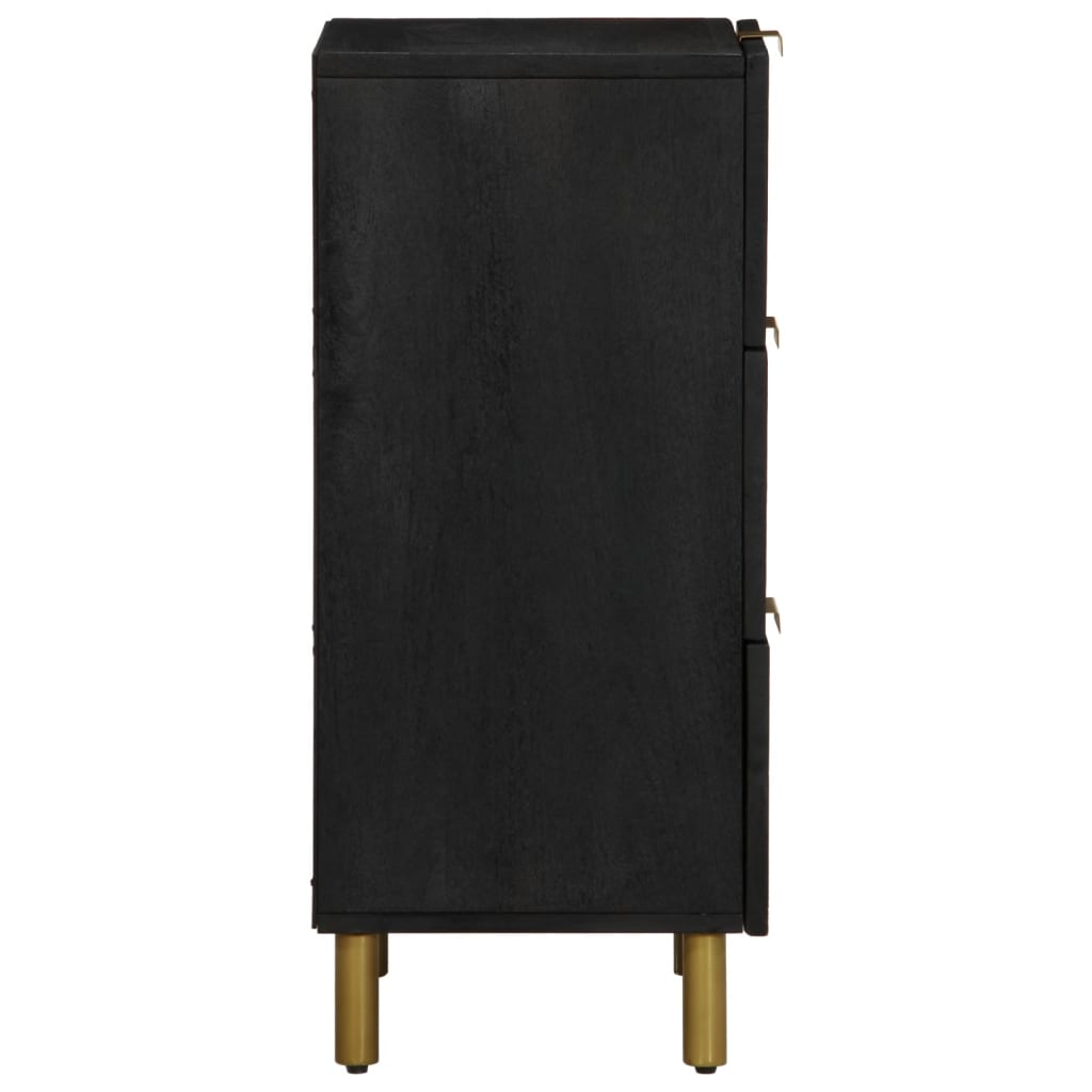 Sideboard Schwarz 40x33x75 cm