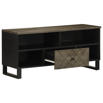 TV-Schrank 100x33x46 cm Massivholz Mango