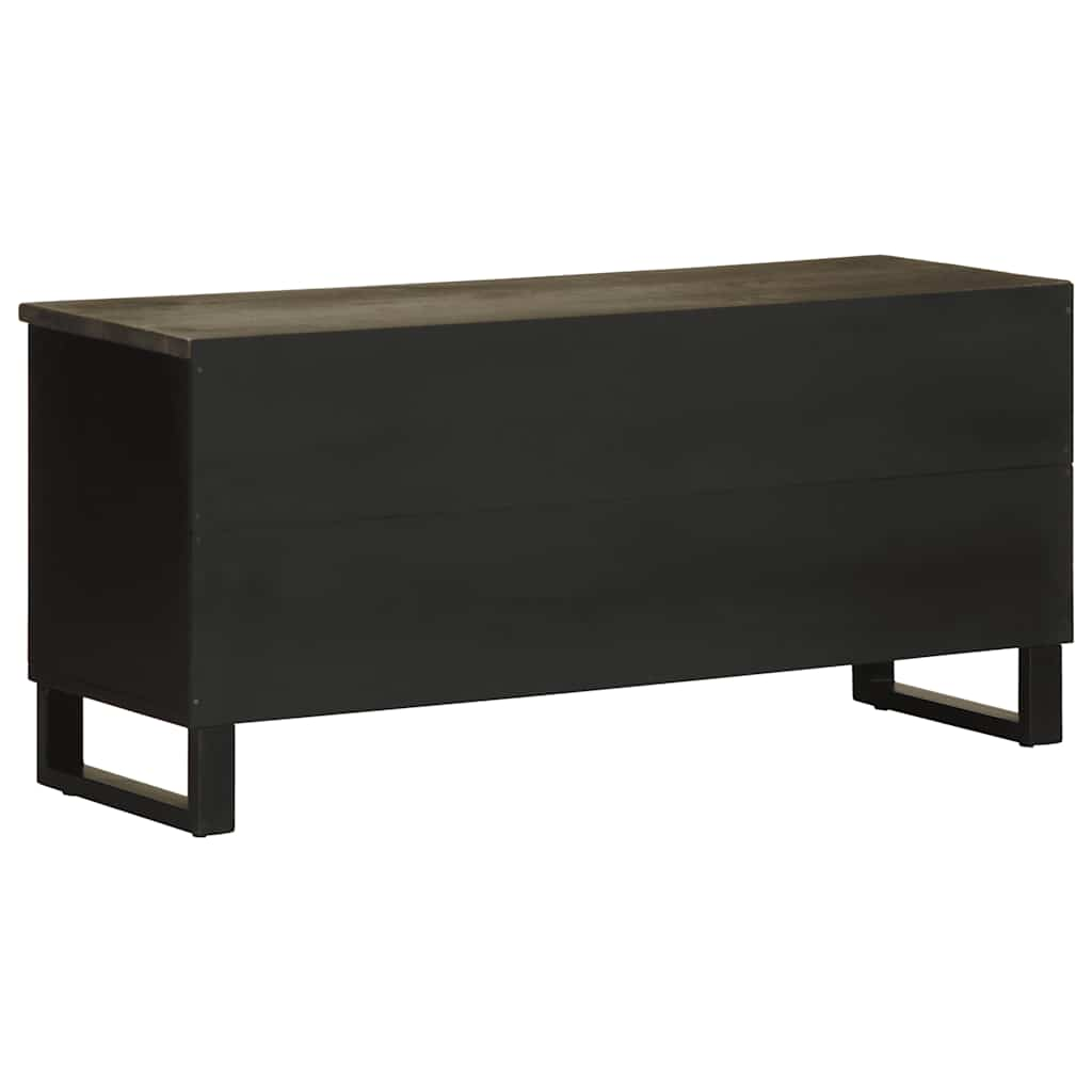 TV-Schrank 100x33x46 cm Massivholz Mango