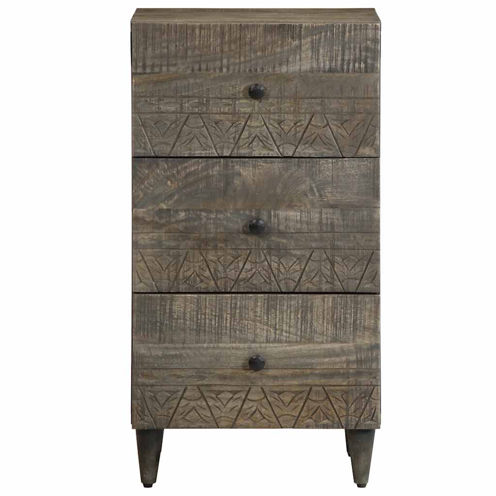 Sideboard 40x33x75 cm Massivholz Mango