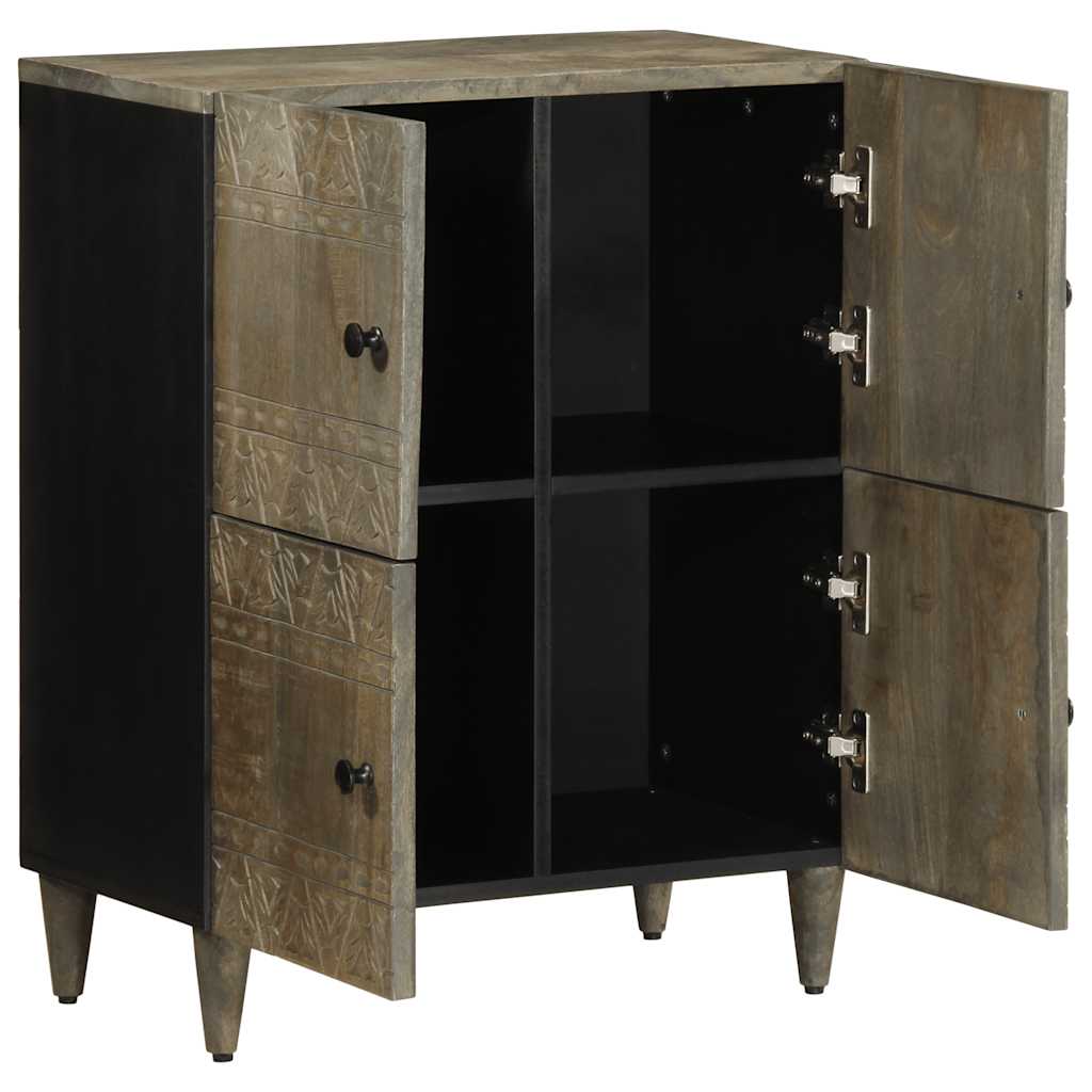 Sideboard 60x33x75 cm Massivholz Mango