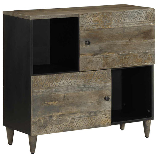 Sideboard 80x33x75 cm Massivholz Mango