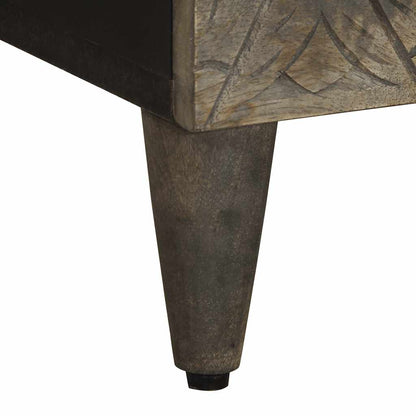 Sideboard 80x33x75 cm Massivholz Mango