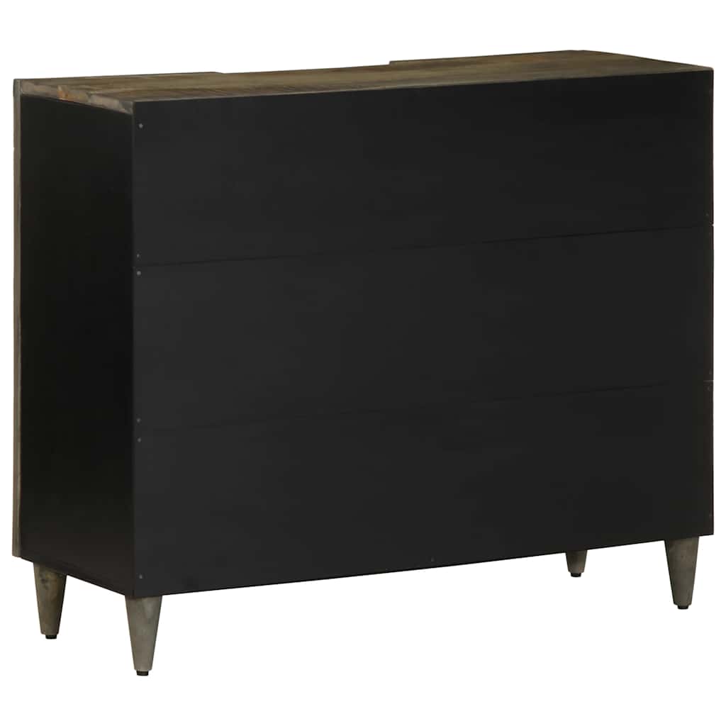 Sideboard 90x33x75 cm Massivholz Mango