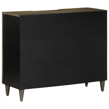 Sideboard 90x33x75 cm Massivholz Mango