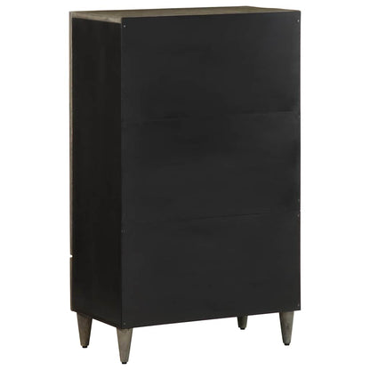 Highboard 60x33x100 cm Massivholz Mango