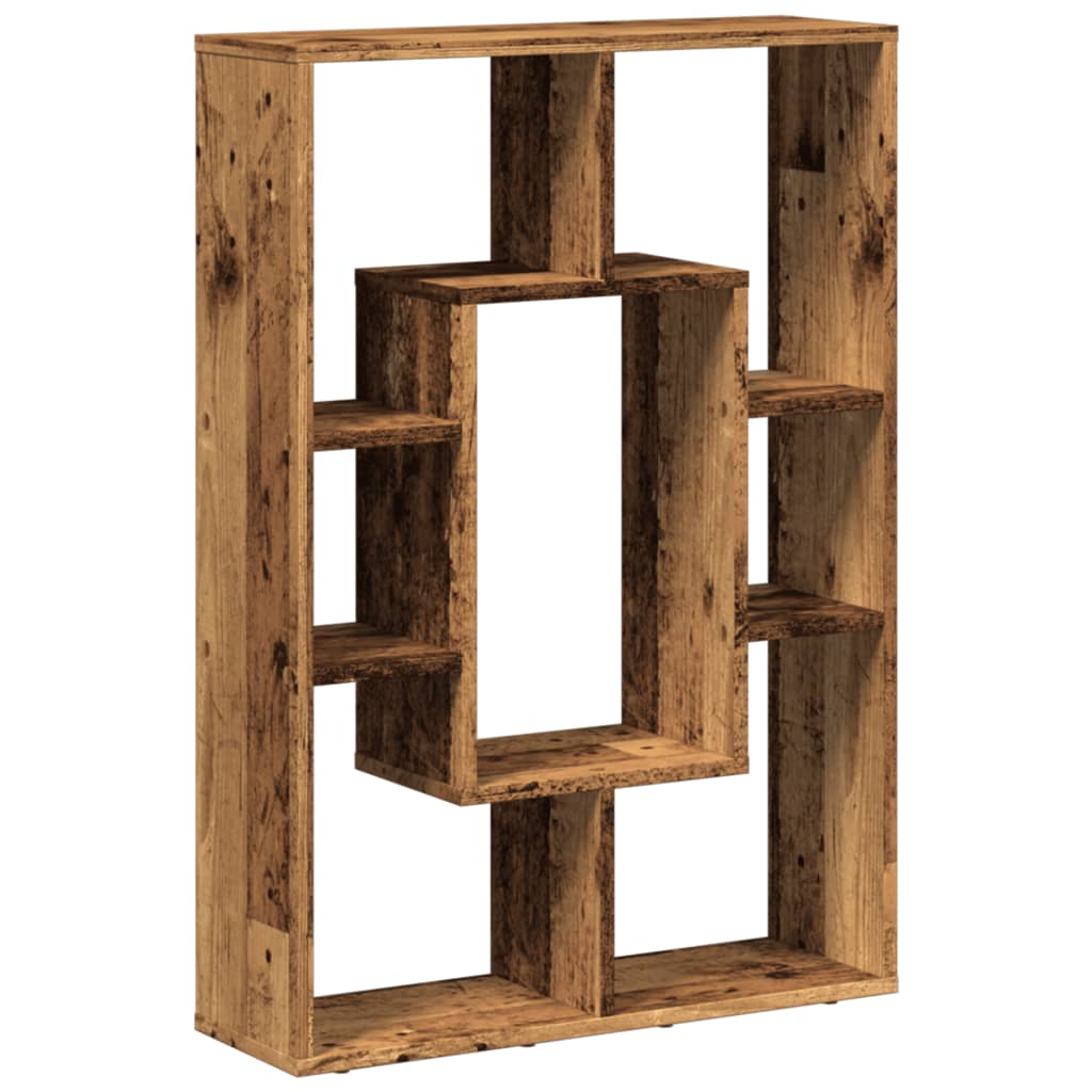 Bücherregal Altholz-Optik 63x20x90 cm Holzwerkstoff