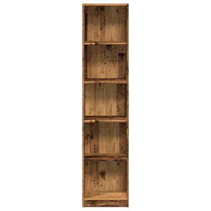 Bücherregal Altholz-Optik 40x24x176 cm Holzwerkstoff