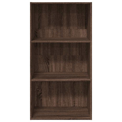 Bücherregal Braun Eichen-Optik 60x30x114 cm Holzwerkstoff