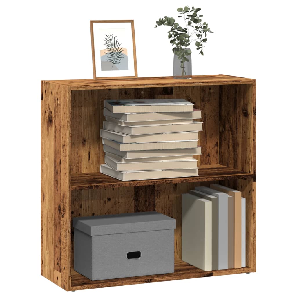 Bücherregal Altholz-Optik 80x30x77 cm Holzwerkstoff