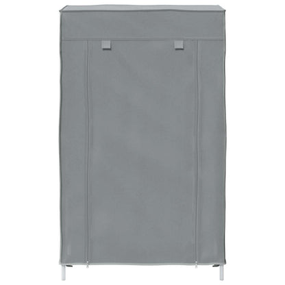 Schuhschrank Grau 60,5x30x97 cm Vliesstoff