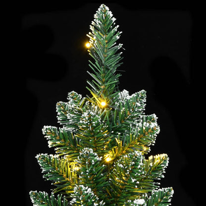 Künstlicher Weihnachtsbaum Schlank 150 LEDs 150 cm