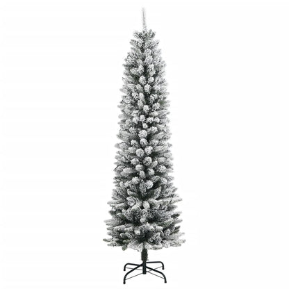 Künstlicher Weihnachtsbaum mit Schnee 150 LEDs 120 cm