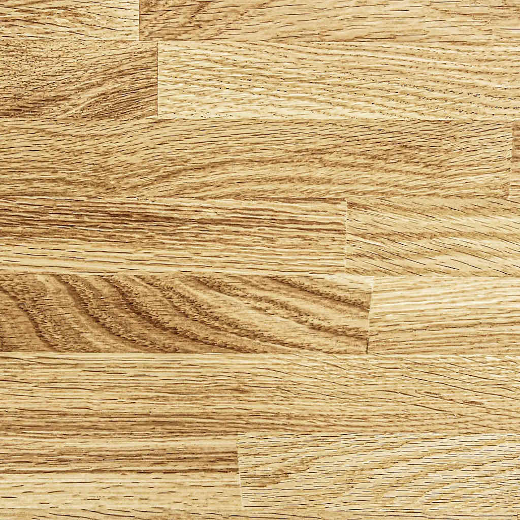 Massivholzbett mit Kopfteil ohne Matratze 90x200 cm Eichenholz