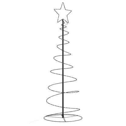 Weihnachtsbaum Kegelform 100 LEDs Warmweiß 150 cm