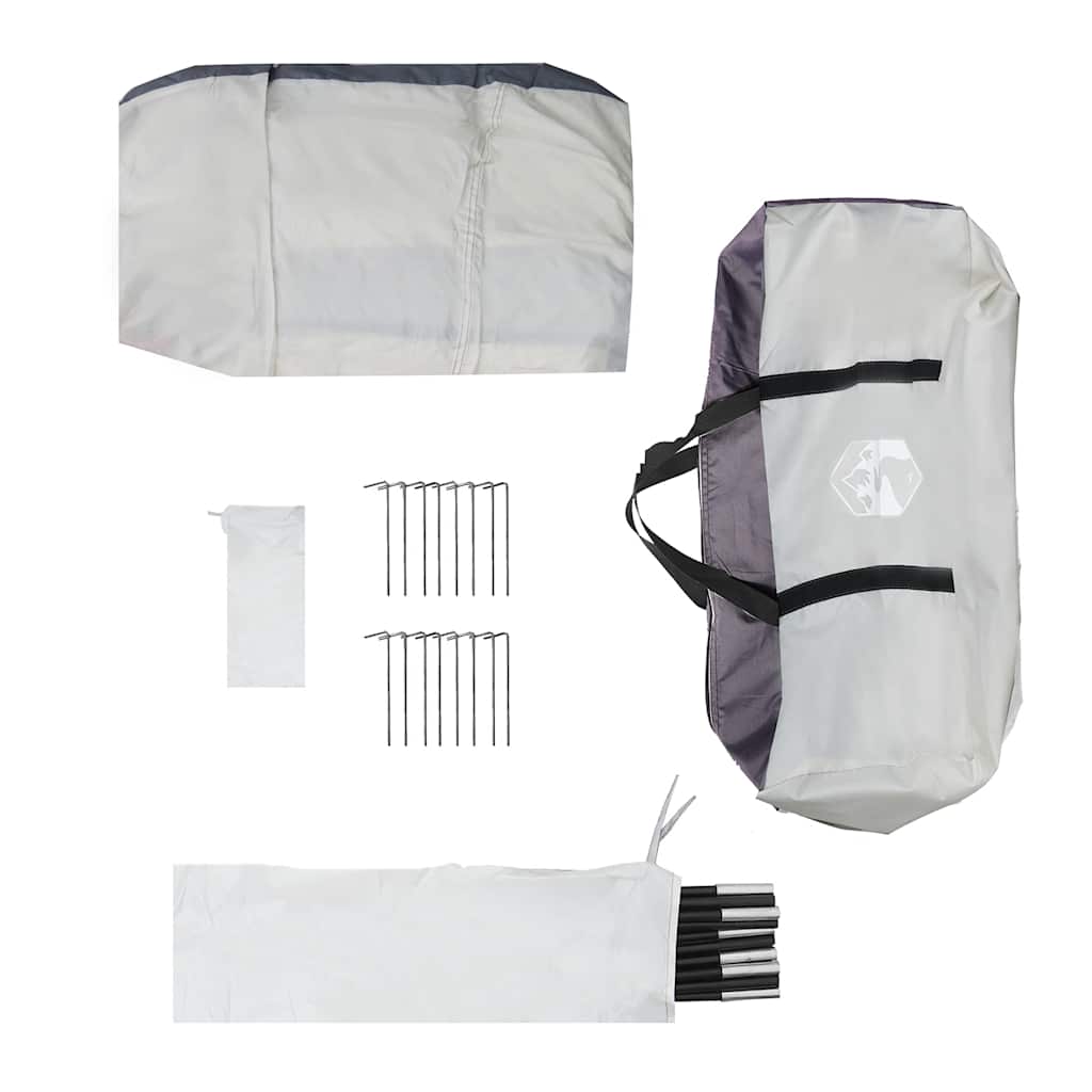 Partyzelt Grau Wasserdicht