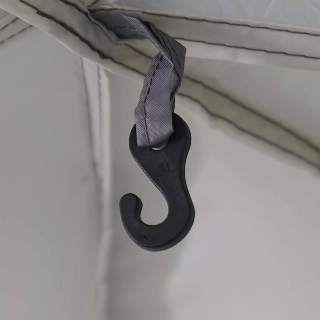 Partyzelt Grau Wasserdicht