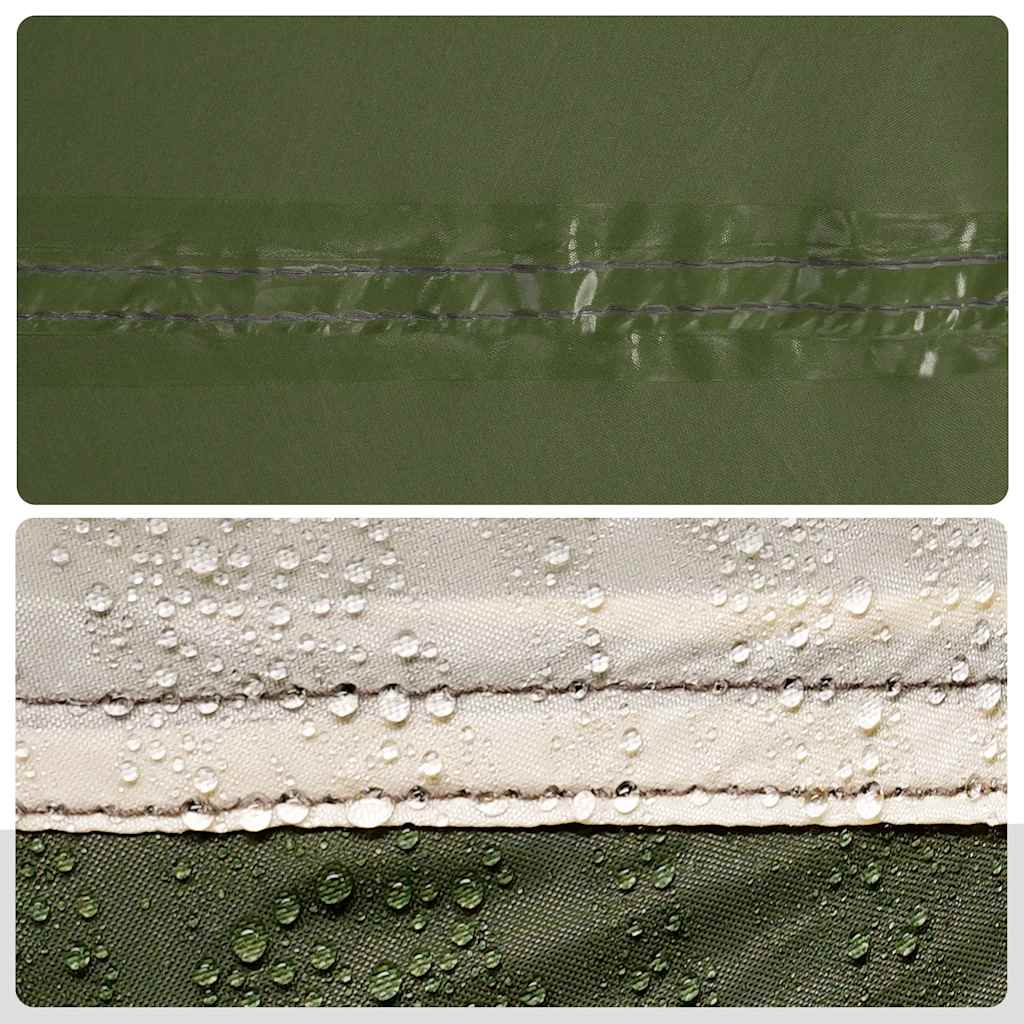 Angelzelt 3 Personen Olivgrün Wasserdicht