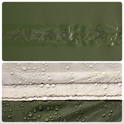 Angelzelt 3 Personen Olivgrün Wasserdicht