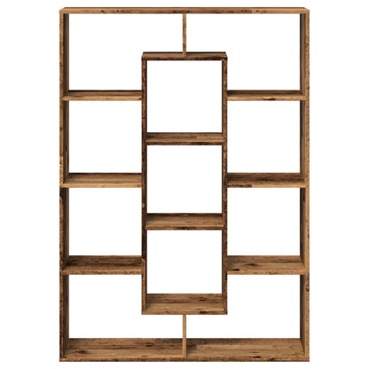 Bücherregal Altholz-Optik 102x29x143 cm Holzwerkstoff