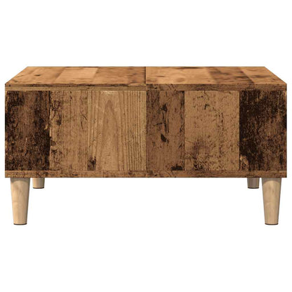 Couchtisch Altholz-Optik 60x60x30 cm Holzwerkstoff