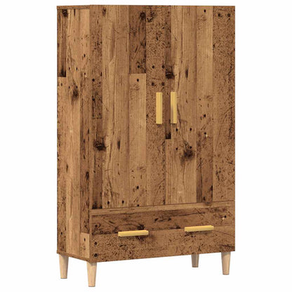 Highboard Altholz-Optik 70x31x115 cm Holzwerkstoff