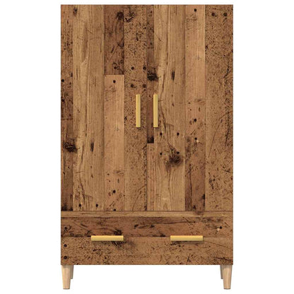 Highboard Altholz-Optik 70x31x115 cm Holzwerkstoff