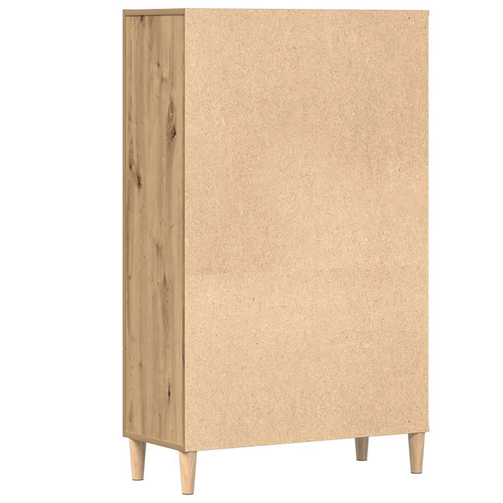 Highboard Artisan-Eiche 70x31x115 cm Holzwerkstoff