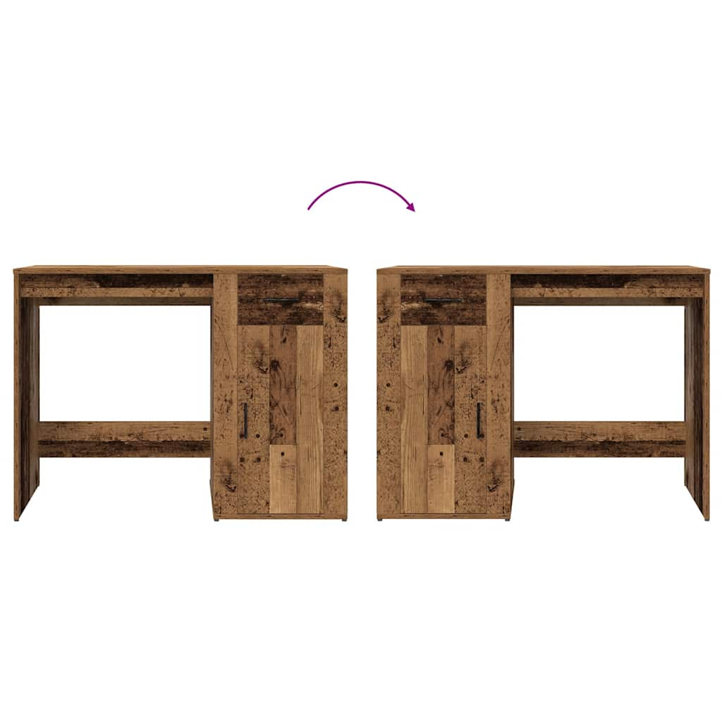 Schreibtisch Altholz-Optik 100x49x75 cm Holzwerkstoff