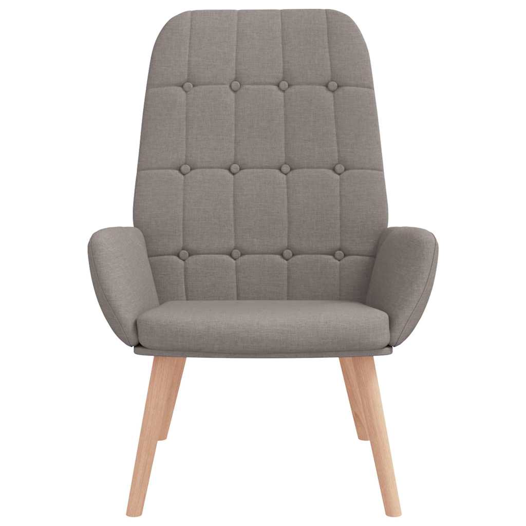 Relaxsessel Taupe Stoff