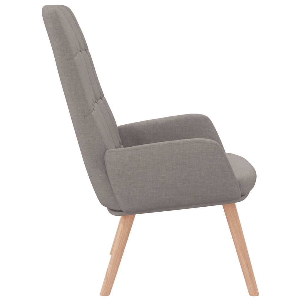 Relaxsessel Taupe Stoff