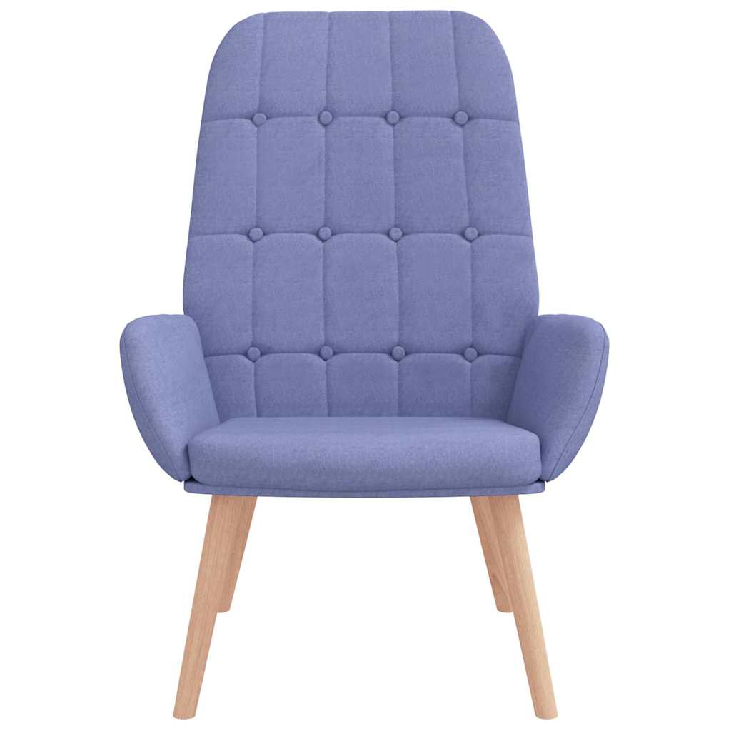 Relaxsessel Jeansblau Stoff