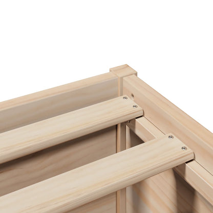 Massivholzbett ohne Matratze 90x200 Kiefernholz