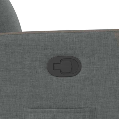 Relaxsessel Dunkelgrau Stoff