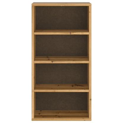 Beistellschrank ODDA 40x24x79 cm Massivholz Kiefer