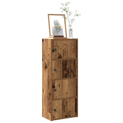 Bücherregal Altholz-Optik 40x24x102 cm Holzwerkstoff