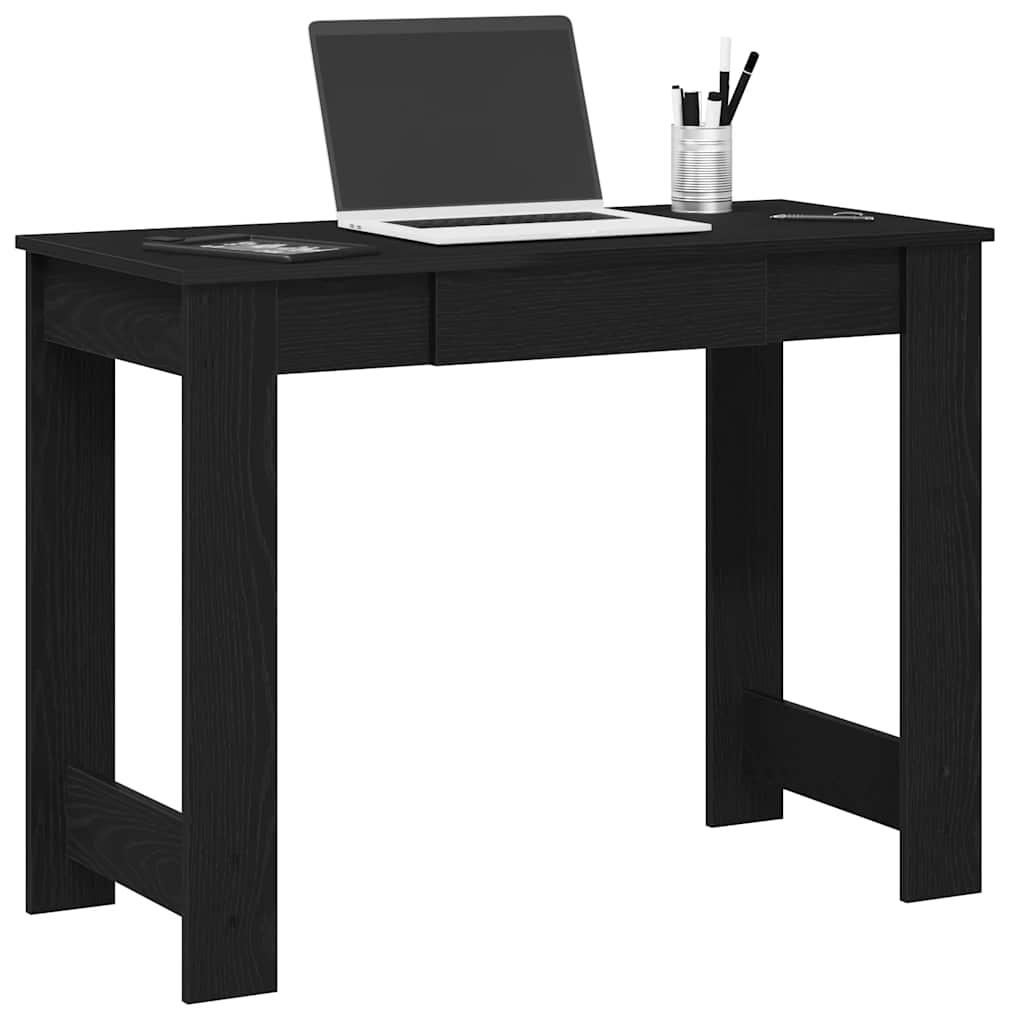 Schreibtisch Schwarz 100x45x75 cm Holzwerkstoff