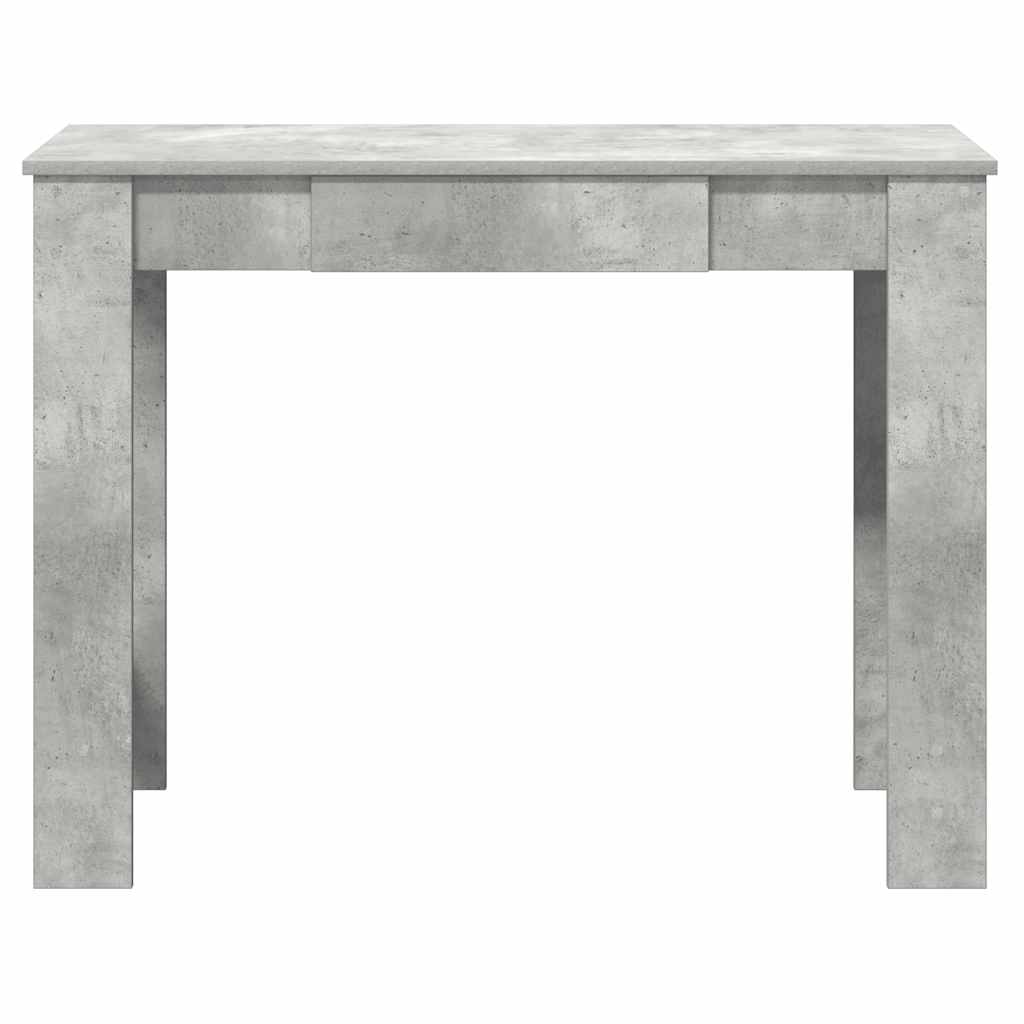 Schreibtisch Betongrau 100x45x75 cm Holzwerkstoff