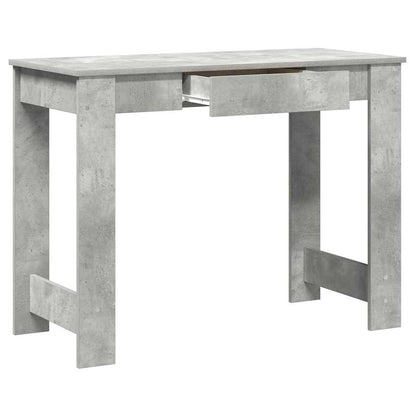 Schreibtisch Betongrau 100x45x75 cm Holzwerkstoff