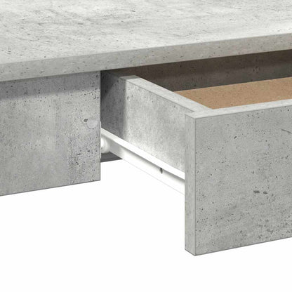 Schreibtisch Betongrau 100x45x75 cm Holzwerkstoff