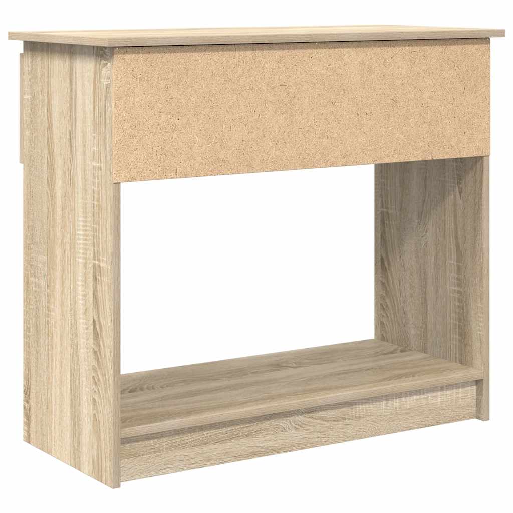 Konsolentisch mit Schubladen Sonoma-Eiche 85,5x38,5x74,5 cm
