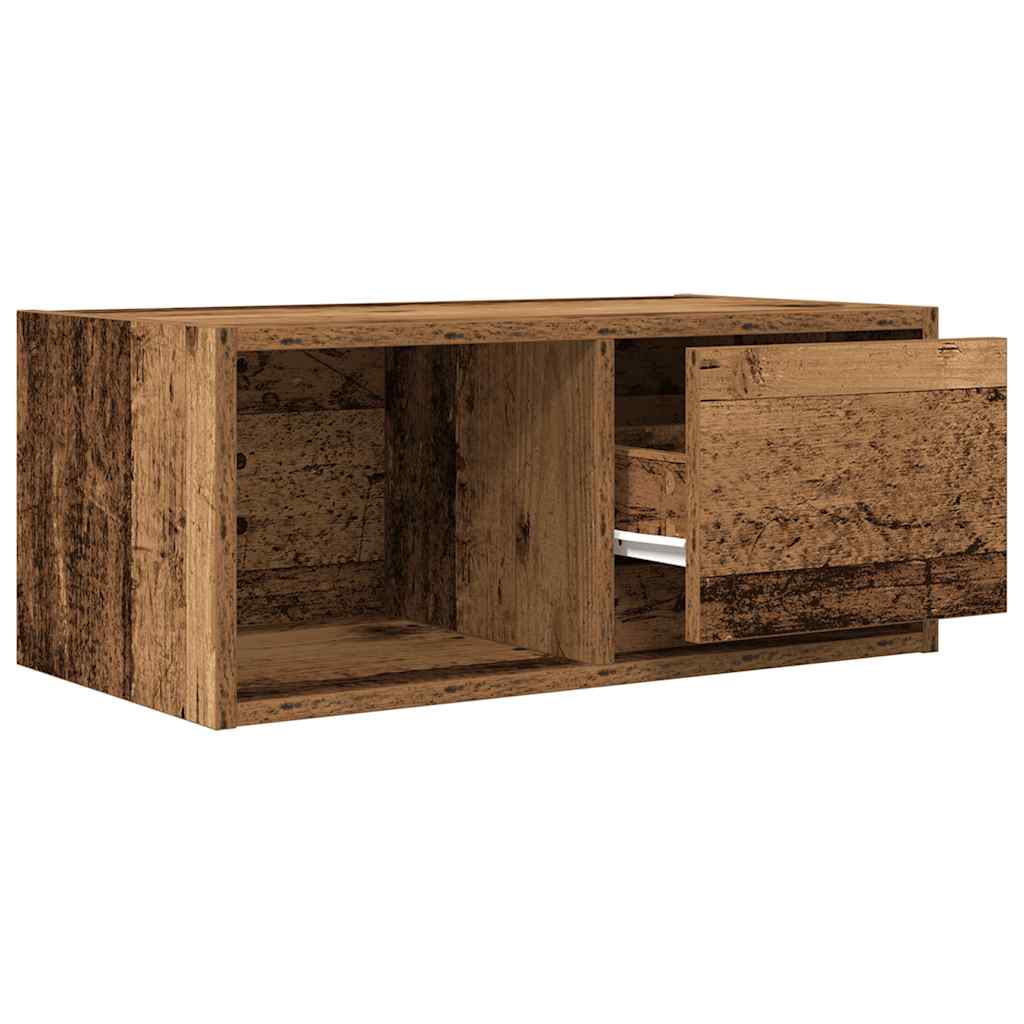 TV-Schrank Altholz-Optik 60x31x25,5 cm Holzwerkstoff