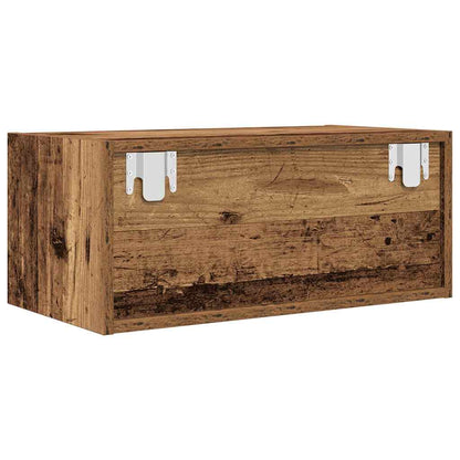 TV-Schränke 2 Stk. Altholz-Optik 60x31x25,5 cm Holzwerkstoff