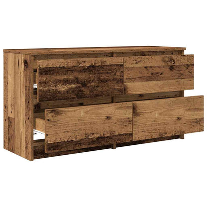 TV-Schrank Altholz-Optik 100x35x54 cm Holzwerkstoff