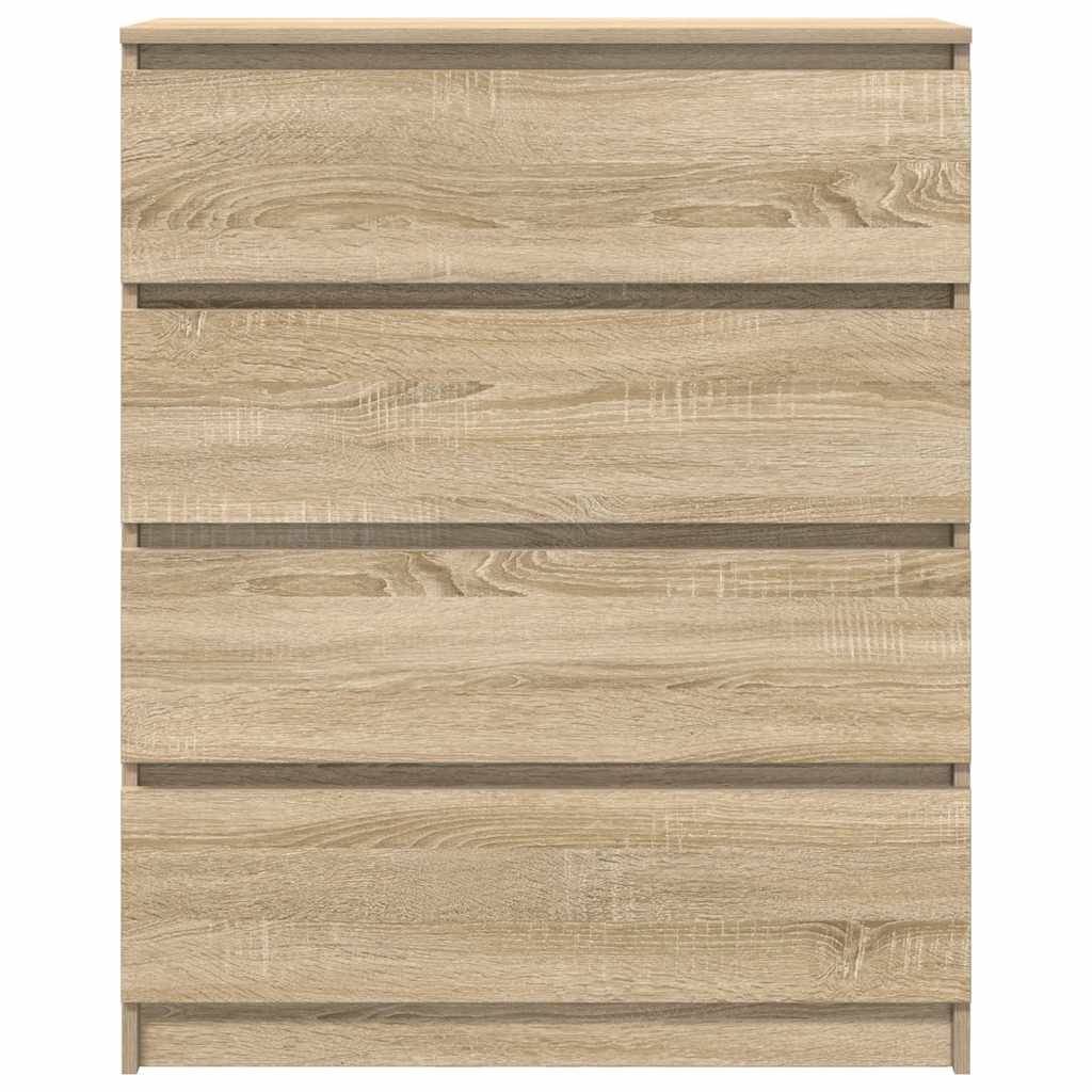 Sideboard Sonoma-Eiche 80x35x99 cm Holzwerkstoff
