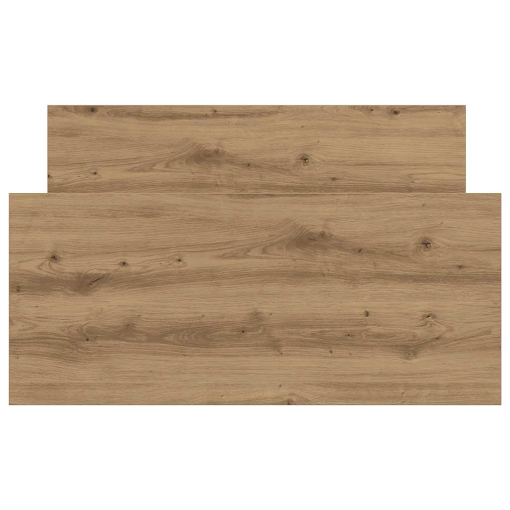 Bettgestell ohne Matratze Artisan-Eiche 90x190cm Holzwerkstoff